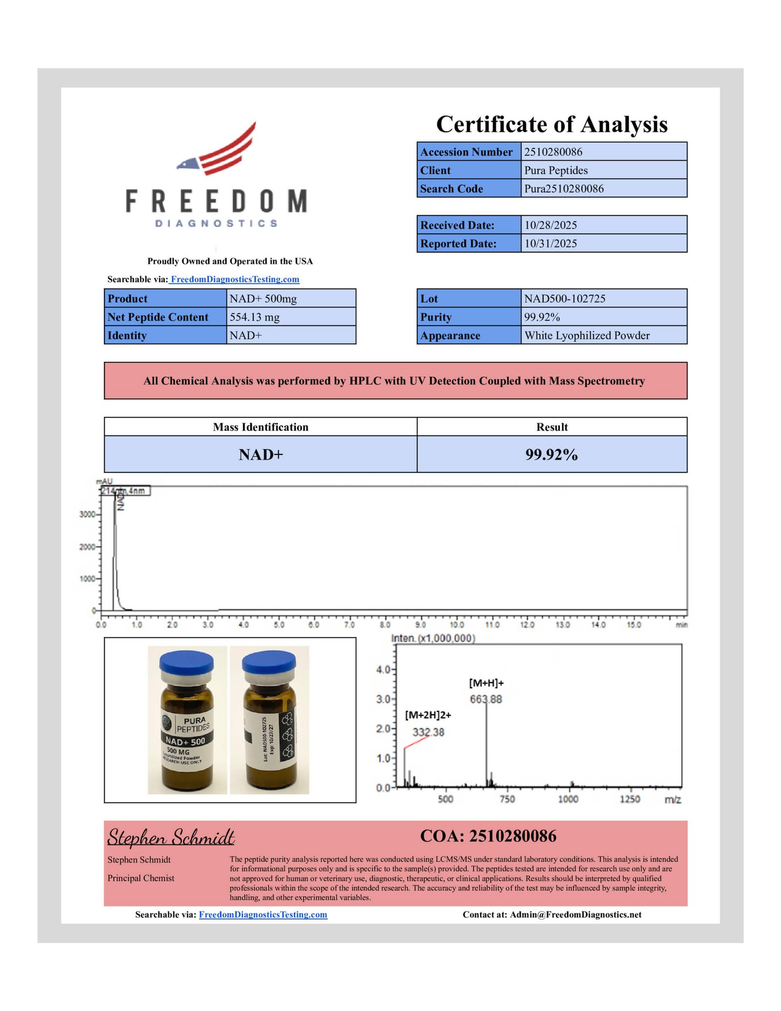 NAD+ 500mg - Image 3
