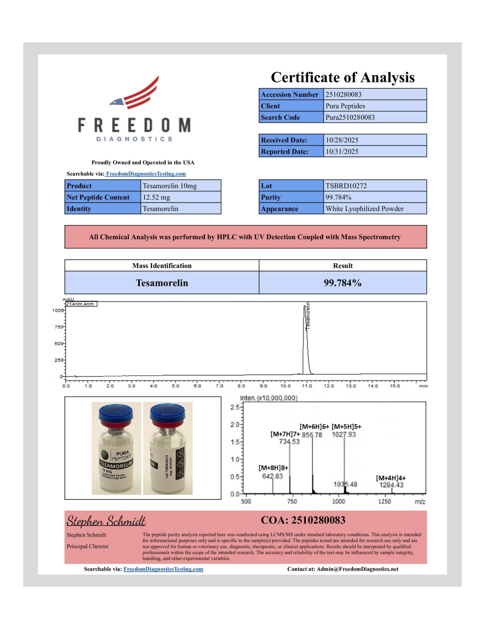 Tesamorelin 10mg - Image 3